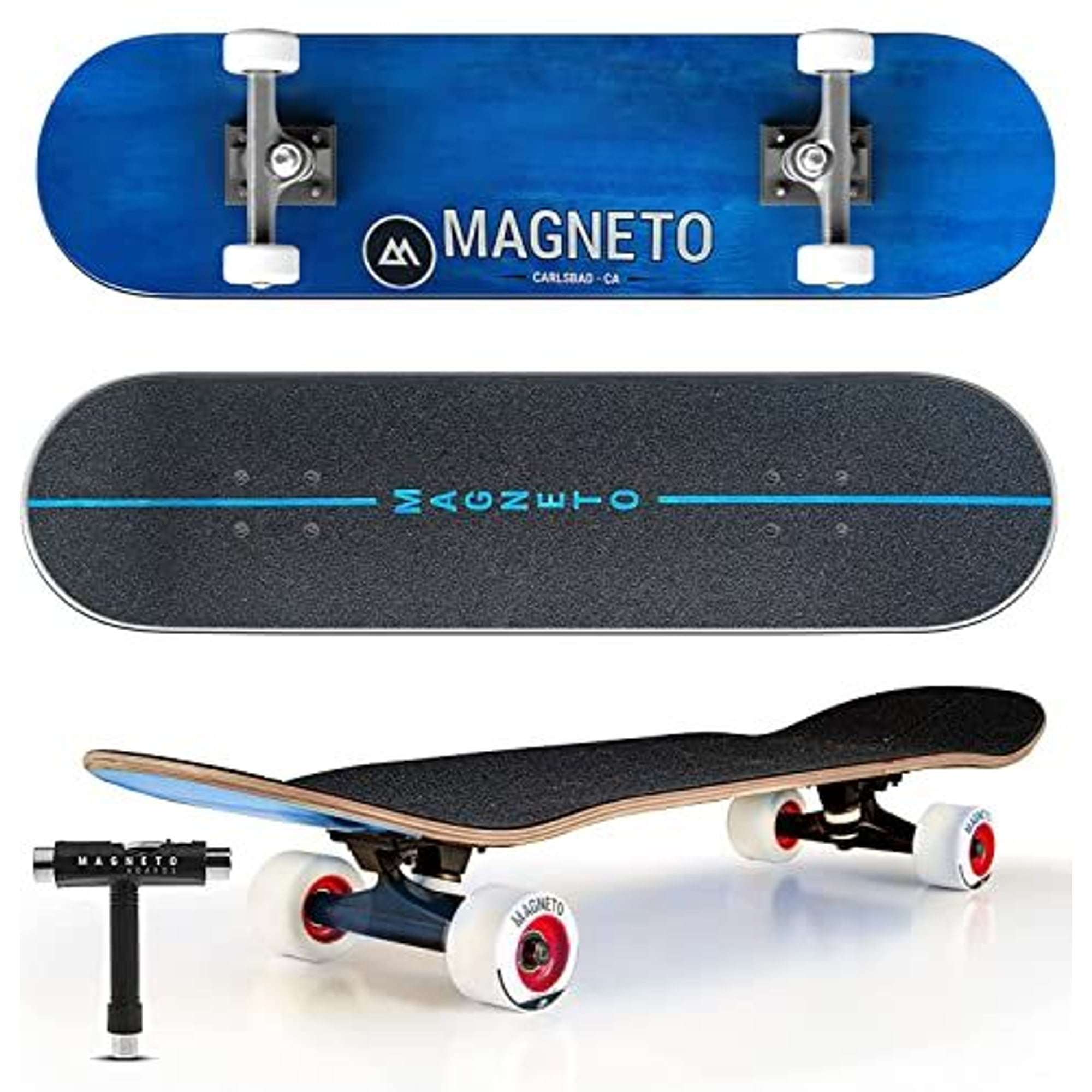 Magneto Complete Cruiser Skateboard - All-Terrain Longboard