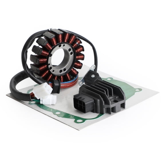 Magneto Stator+Voltage Rectifier+Gasket For Suzuki LTZ400 Quadsport Z400 2003-2008