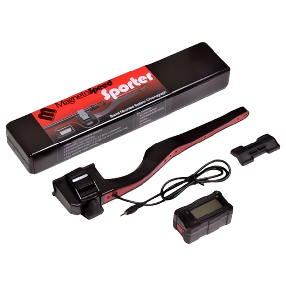MagnetoSpeed Sporter Chronograph, Metal, Bayonet Sensor with Display - MS_SPT