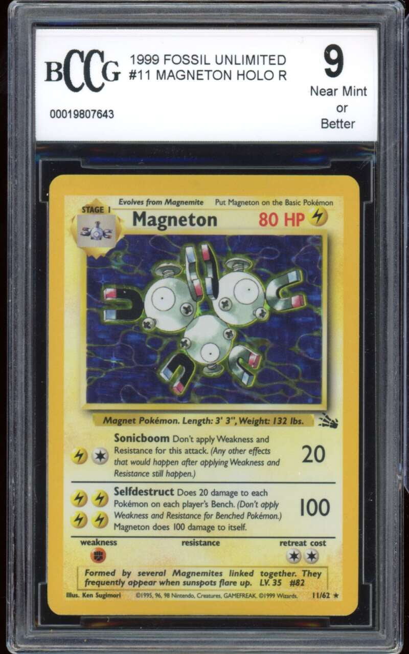 Magneton Pokemon Card