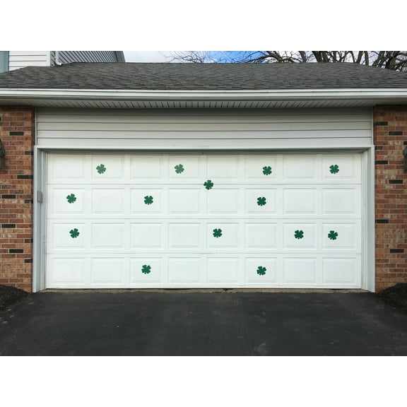 Die-Cut Magnetic - Large Single Color Four Leaf Clover