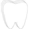thumbnail image 1 of Magnets - Small Single Color Tooth, 1 of 1