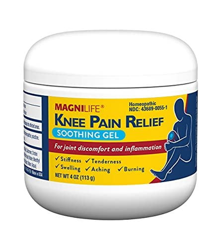 MagniLife Fast Acting Natural Knee Pain Relief Gel 4.0 oz