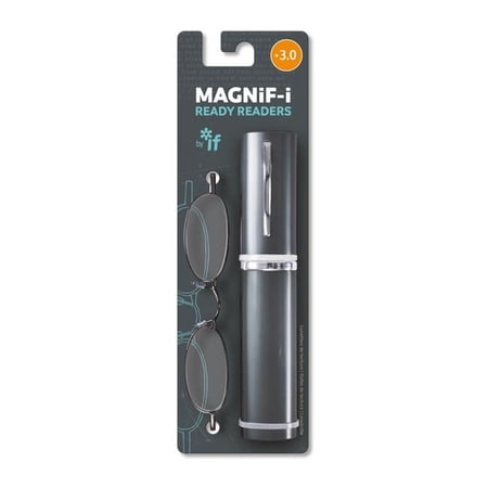 Magnif-I Ready Readers Glasses, Plus 3.0
