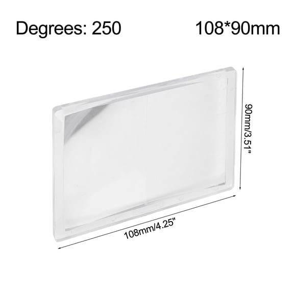 Magnification Welding Lens 3.51x4.25 Inch Cheater Lens For Welding Helmet, Clear PC Safety Glass With Diopter Options 0.75-3.00 For TIG MIG Welding Tasks(250)