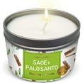 thumbnail image 1 of Magnificent 101 Natural Soy Aromatherapy Candle With Sage and Palo Santo, Woody & Earthy Scented, 1 of 5