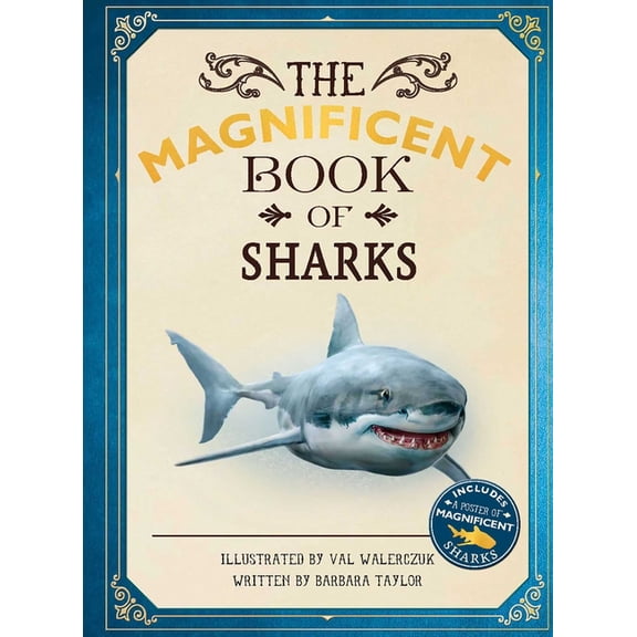 Magnificent Book of The Magnificent Book of Sharks, (Hardcover)