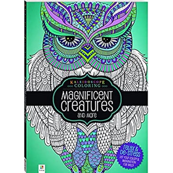 Pre-Owned Kaleidoscope Coloring Magnificent Creatures (Paperback) 9781488903106