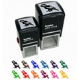 thumbnail image 1 of Magnificent Macaw Parrot Bird Self-Inking Rubber Stamp Ink Stamper - Blue Ink - Small 1 Inch, 1 of 7