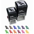 thumbnail image 1 of Magnificent Macaw Parrot Bird Self-Inking Rubber Stamp Ink Stamper - Pink Ink - Small 1 Inch, 1 of 7