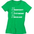 thumbnail image 1 of Magnificent Outstanding Marvelous MOM Tshirt Mothers Day Gift Tee Color irish Green X-Large, 1 of 2