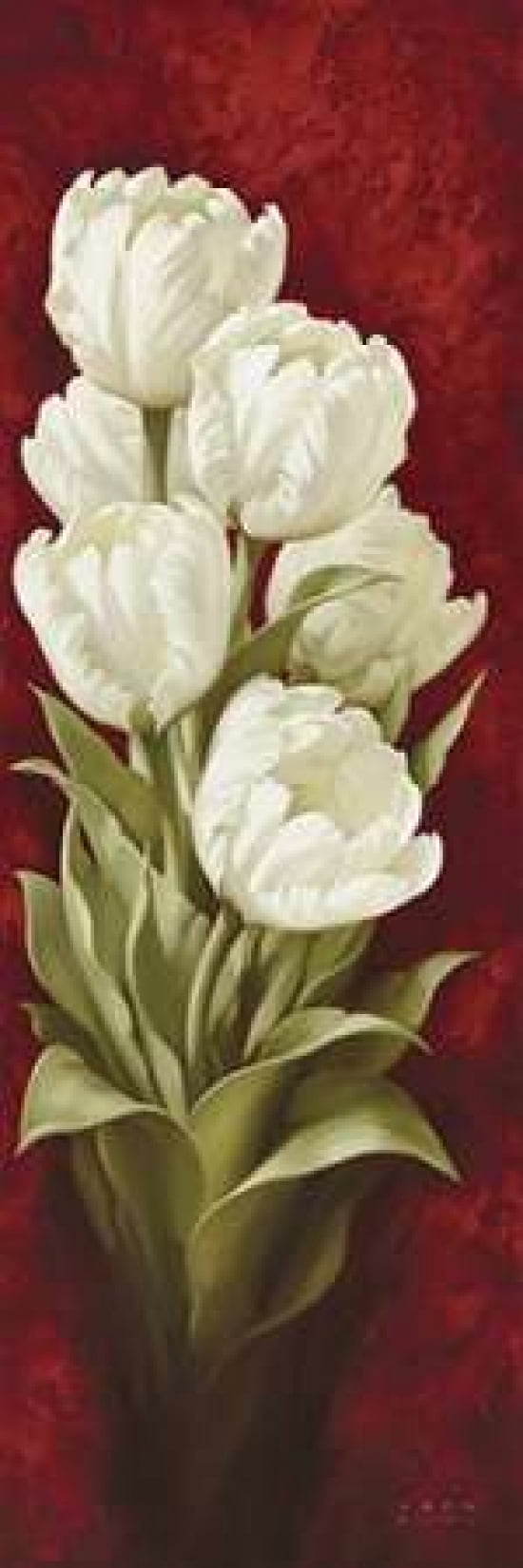 Magnificent Tulips I Canvas Art - Igor Levashov (12 x 36)
