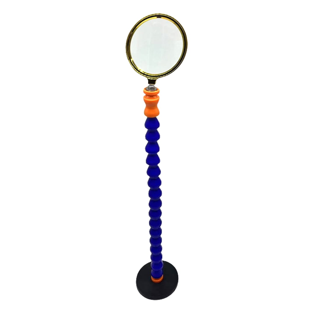 Magnifier Stand Frame for Flexible Positioning in Multiple Environment Hobbyists Technician Use