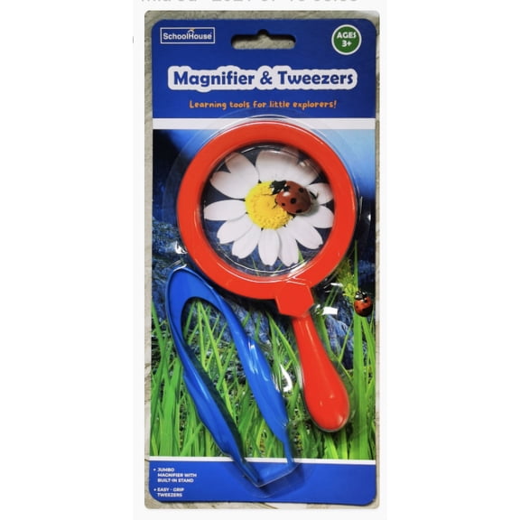 Magnifier and Tweezers Kit