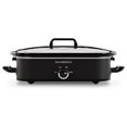 Magnifique 4Quart Slow Cooker with Casserole Manual Warm Setting
