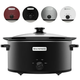 Crock-pot 8 Quart Manual Slow Cooker with 16 oz Little Dipper Food Warmer Stainless