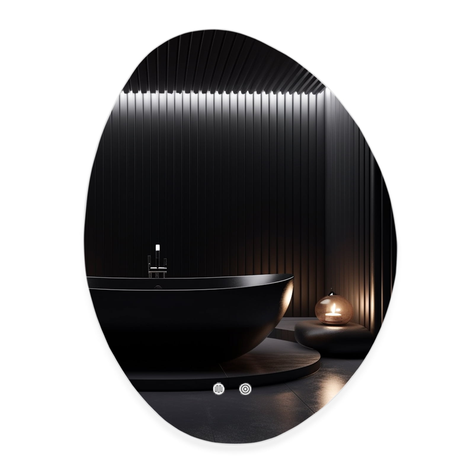Magnifique Led Mirror for Bathroom Vanity Mirror with Lights Adjustable ...