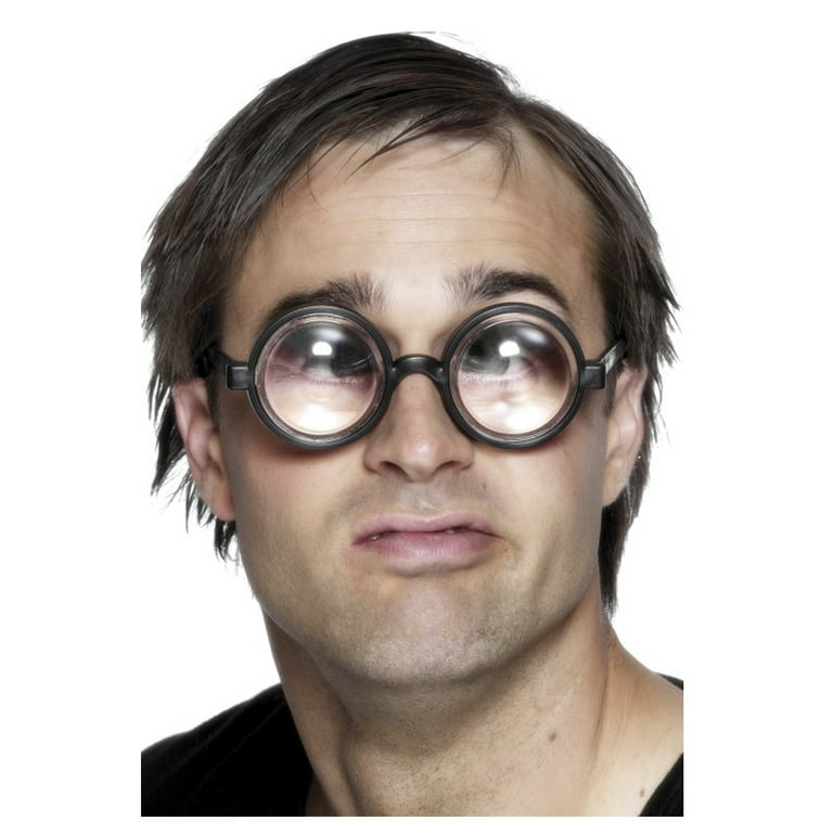 Magnify Your Eyes Bug Eye Specs Adult Black Magnify Your Eyes Bug Eye Specs Adult Black