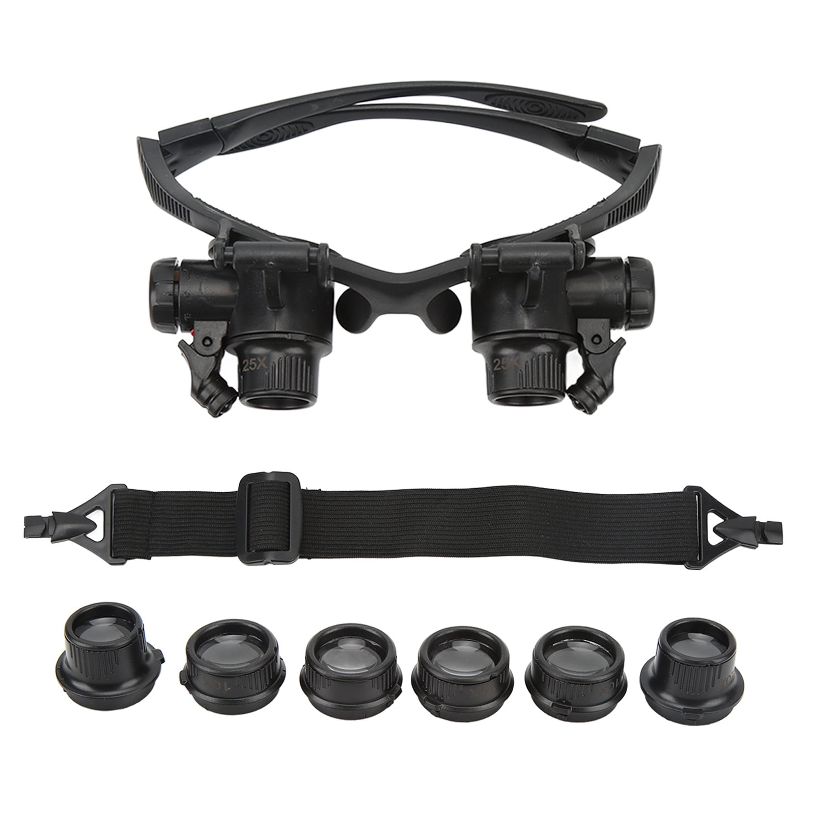 Magnifying Glass 10X 15X 20X 25X Lightweight LED Repair Magnifier For magnifying-glass-10x-15x-20x-25x-lightweight-led-repair-magnifier-for