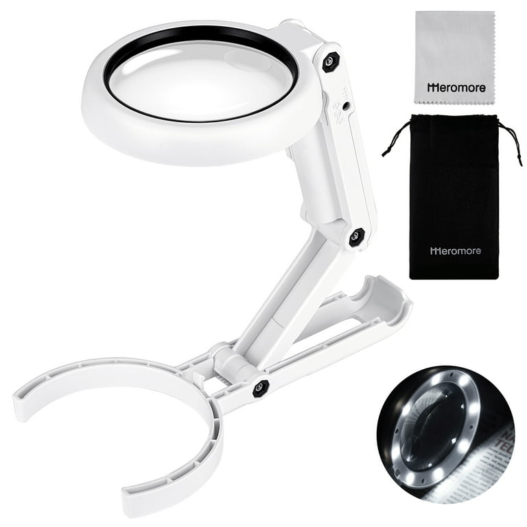  Magnifying Glass with Light Reading Gifts