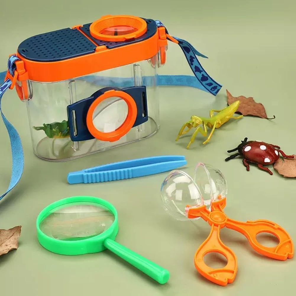 Magnifying Glass Box Educational Benefits Insect Observation Box For ...