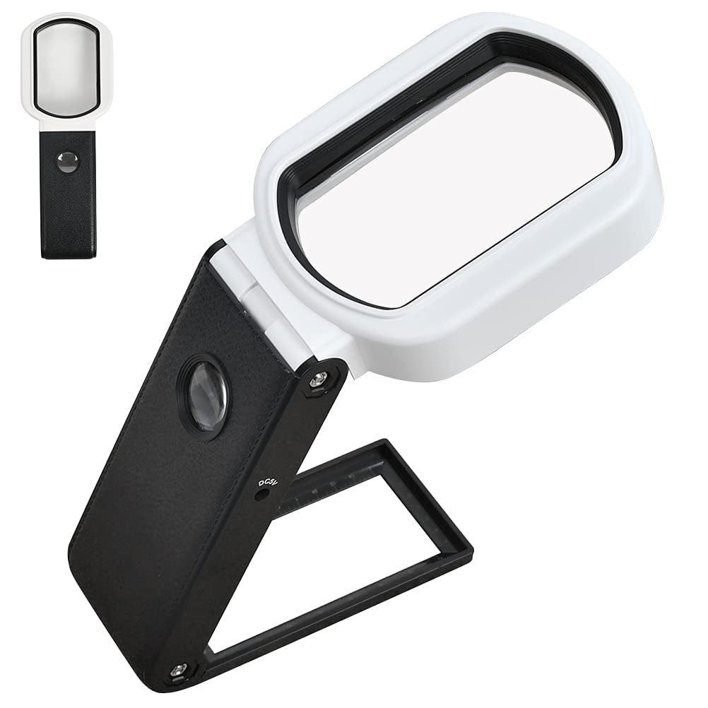 Magnifying Glass with Light, Magnifying Glasses Standing & Handheld 9