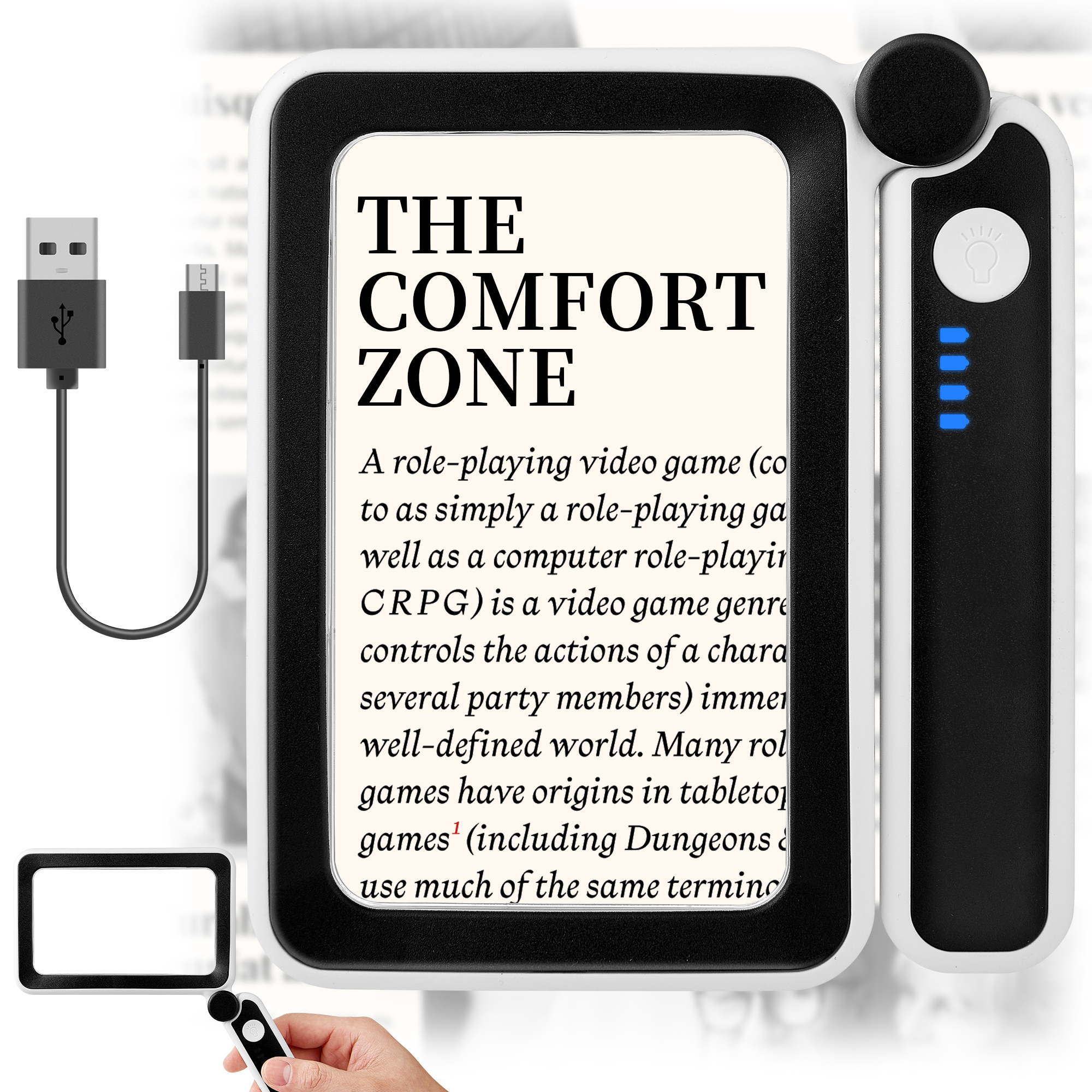 Complete Medical 10535 Pill Bottle Magnifier