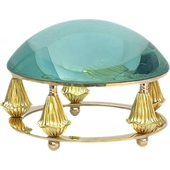 Magnifying Glass Nautical Map Reader Handmade Authentic Royal Design Magnifier Vintage Home & Office Table Decorative Marine Brass