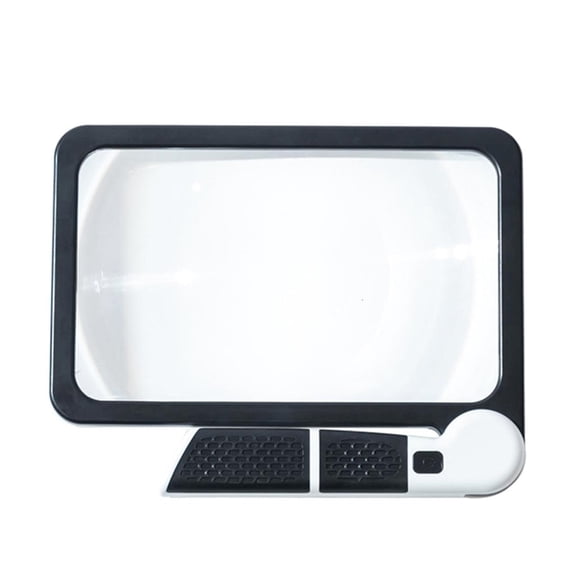 Magnifying Glass for Reading Foldable Magnifier with 48 LED Lights Compact-size Ideal- for Reading & Low-Vision Seniors