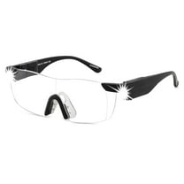 Magnifying Glasses with Light – 250% Magnification LED Magnifier Eyeglasses for Reading,Crafts,Jewelry,Sewing – Hands-Free Adjustable Vision Aid for Close Work