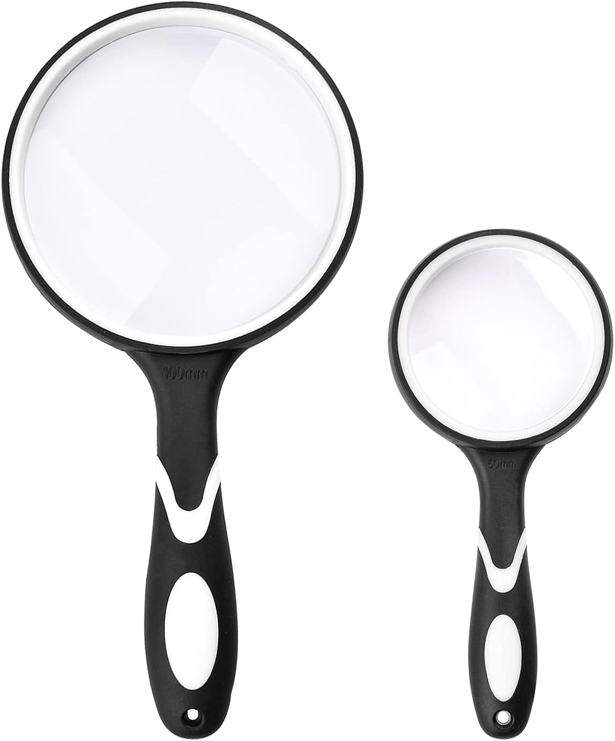  3pcs Folding Magnifying Glass magnifiers 100x Magnifying Glass  for trichomes Magnify Glass Magnifying Glasses with Light magnafining Glass  Magnifying Lens Key Chain abs Frame Coin : Health & Household