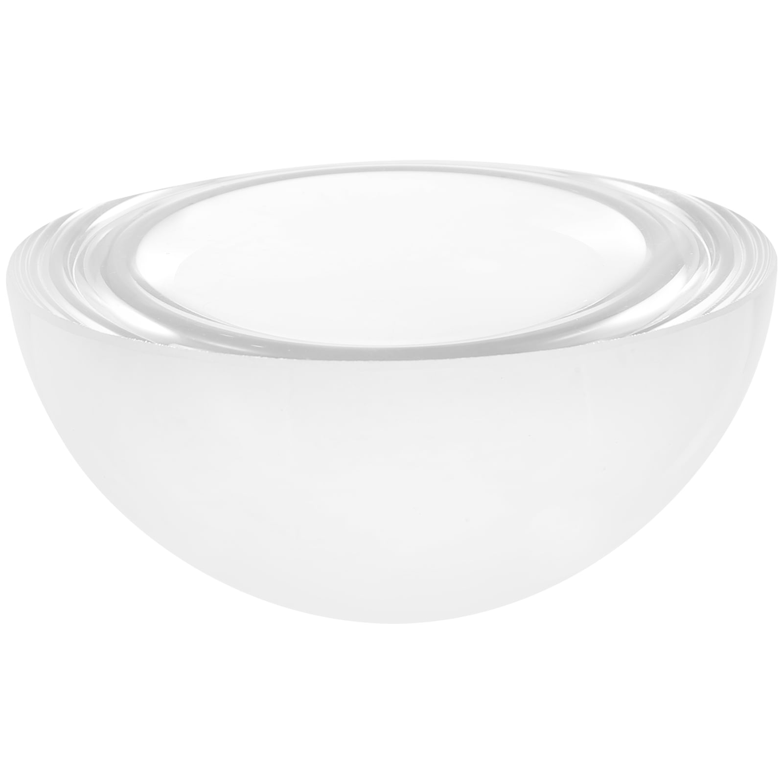 Magnifying Mirror Compact Semisphere Glass Dome Paperweight