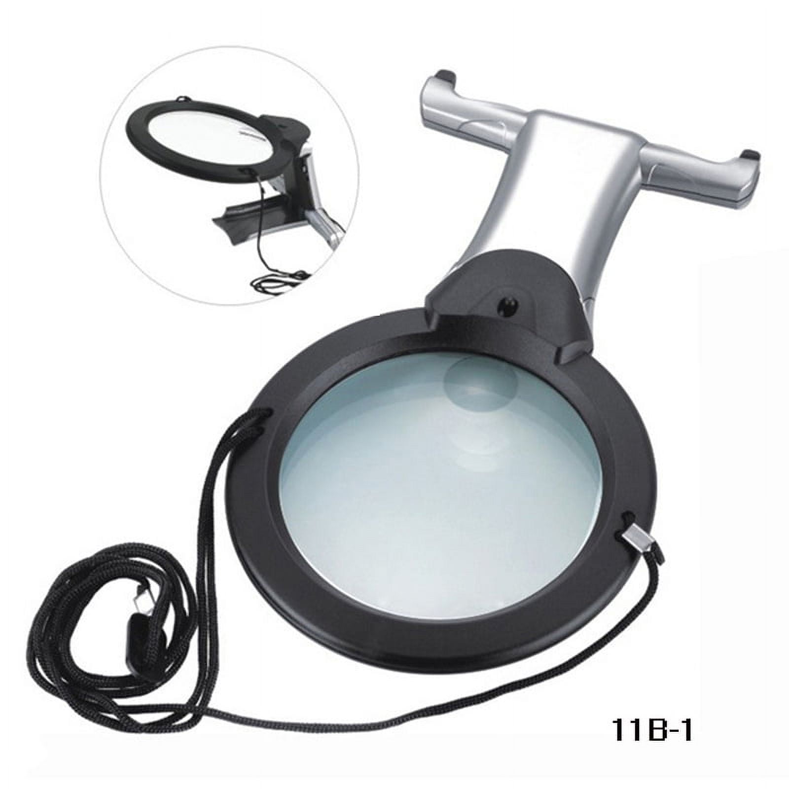Magnifying Neck and Desk Magnifying Glass, Arm and Desk HandsFree