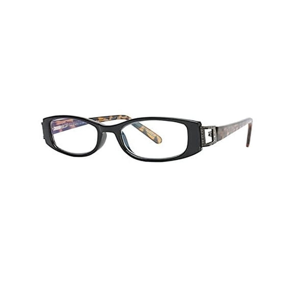 Magnivision Private Eye Reading Glasses with Hard Case Chelsea Tortoise +1.00