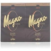 Magno Jabon By La Toja. Magno Classic Black Glycerin Soap Set - 2 Bars X 4.4 Oz Each