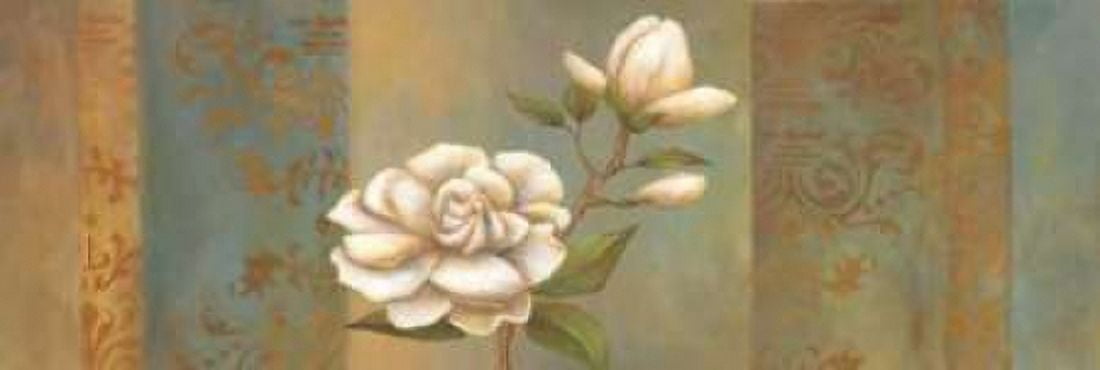 Magnolia Branch II Canvas Art - Ella Belamar (12 x 36)