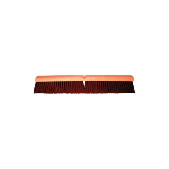 Magnolia Brush 36 Inch Brown Polystyrene Garage Brush With Black Tampico Border
