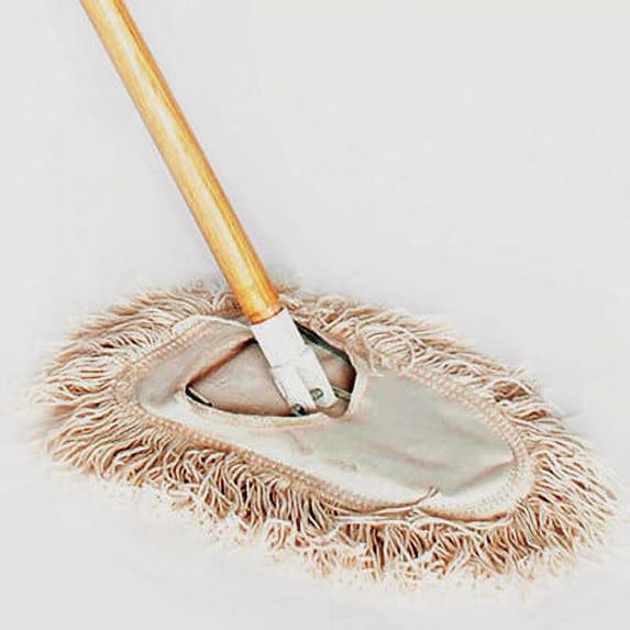 Magnolia Brush Cotton Wedge Dust Mop Head (6 Pack)