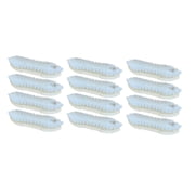Magnolia Brush - Pointed Scrub Brush - Clear Plastic - Full Case 12