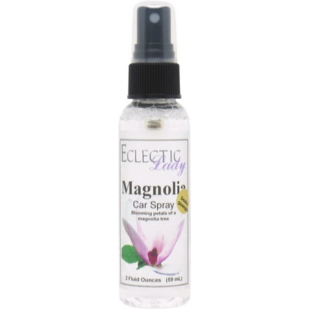 Magnolia Car Spray by Eclectic Lady (Double Strength), 2 ounces