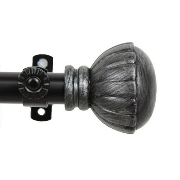 Magnolia Curtain Rod 120-170 inch - Black