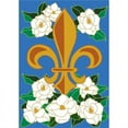 thumbnail image 1 of Magnolia Fleur De Lis Flag, Large, 1 of 2