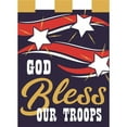 thumbnail image 1 of Magnolia Garden Flags  13 x 18 in. Support Our Troops Polyester Garden Flag, 1 of 1
