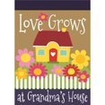 thumbnail image 1 of Magnolia Garden Flags M010008 13 x 18 in. Grandmas House Burlap Garden Flag, 1 of 1