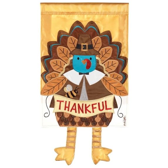Magnolia Gardens M011625 30 x 44 in. Turkey Garden Flag