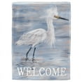 thumbnail image 1 of Magnolia Gardens M080162 13 x 18 in. Egret Printed Garden Flag, 1 of 2
