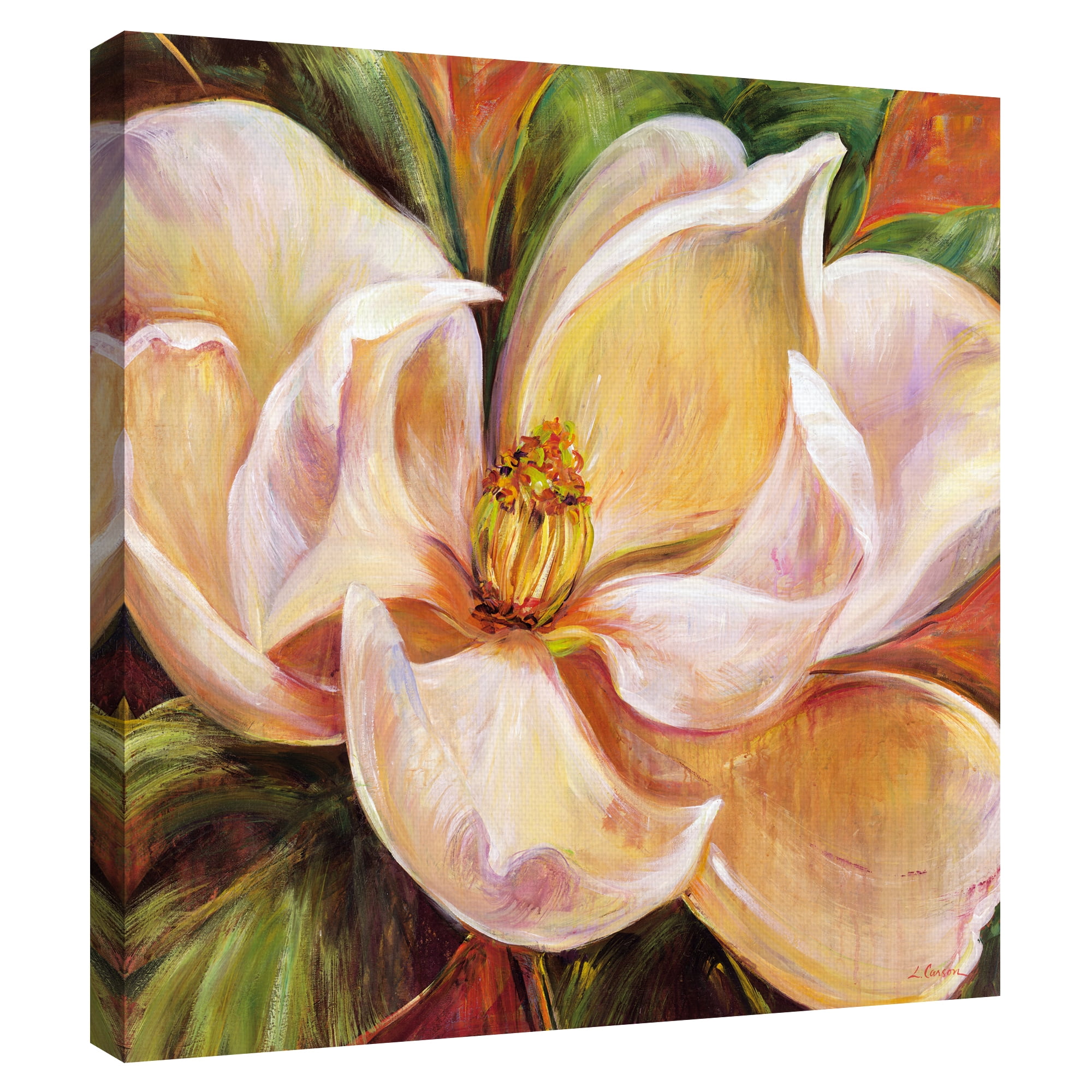 Magnolia Glow I by Carson Canvas Art Print