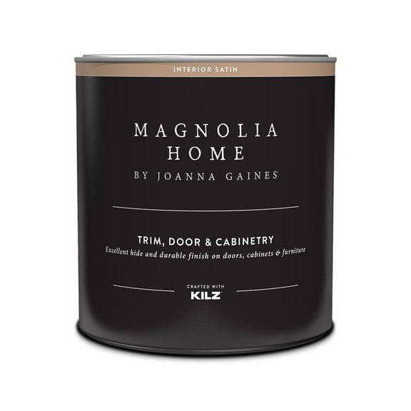 Magnolia Home by Joanna Gaines KILZ Satin Tintable Base 1 Cabinet and Trim Paint Interior 1 qt