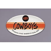 Magnolia Lane Oklahoma State Plate, 12.25-inch Length, Oval, Kitchen, Kitchen Accessories