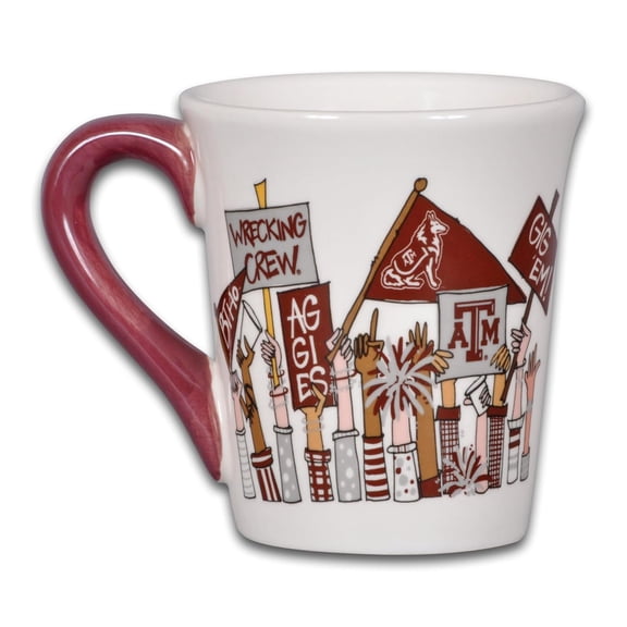 Magnolia Lane Texas A&M Cheer Mug, 18-Ounce, Multicolor